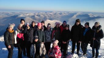 Подорож у «зимову казку»: наші туристи підкорили чергову вершину