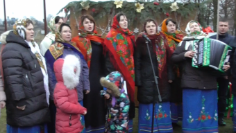 Жителі Променя привітали захисників України зі святами (ВІДЕО)