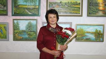 Баївська художниця Світлана Луцюк презентувала нову виставку