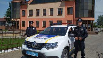 Поліцейські офіцери громади отримали новий службовий автомобіль