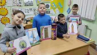Четвертокласники Мстишинської школи створили дитячий клуб «Розвивайко»