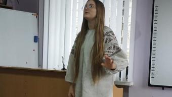 Школярі громади декламували вірші Лесі Українки (ФОТО)