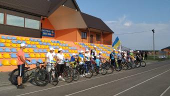 У Боратинській громаді відбувся велопробіг з прапорами (ФОТО)